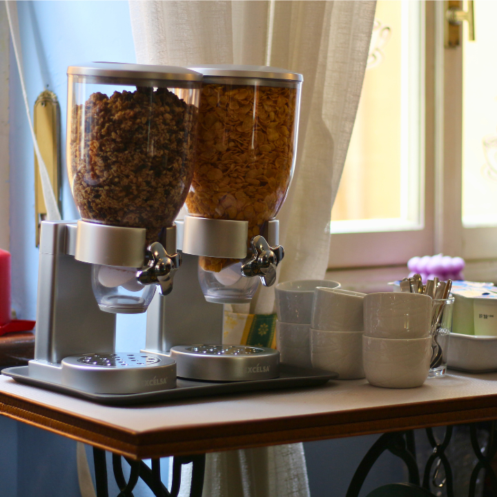 hotel saini stresa lago maggiore - cereali colazione