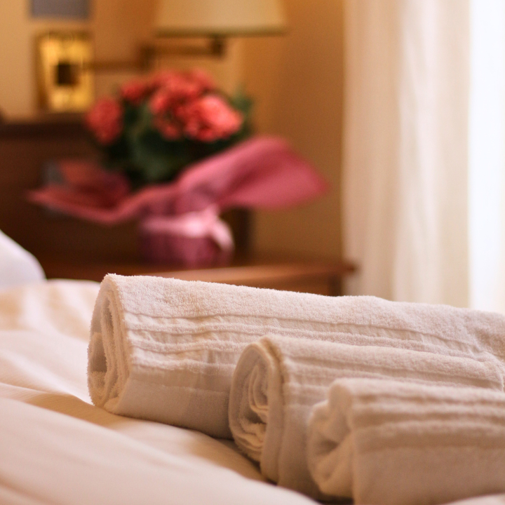 hotel saini stresa lago maggiore - dettaglio asciugamani