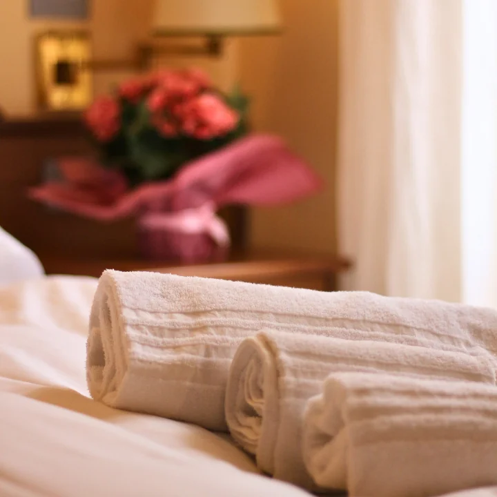 hotel saini stresa lago maggiore - dettaglio asciugamani